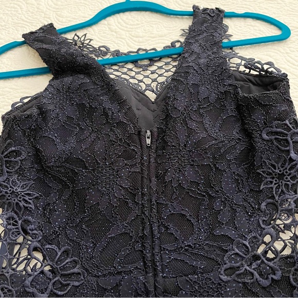 Jodi Kristopher Midnight Blue Evening Dress Size 1 - Picture 8 of 16